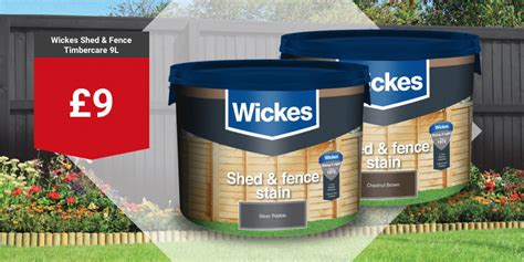 wickes dark oak fence paint.